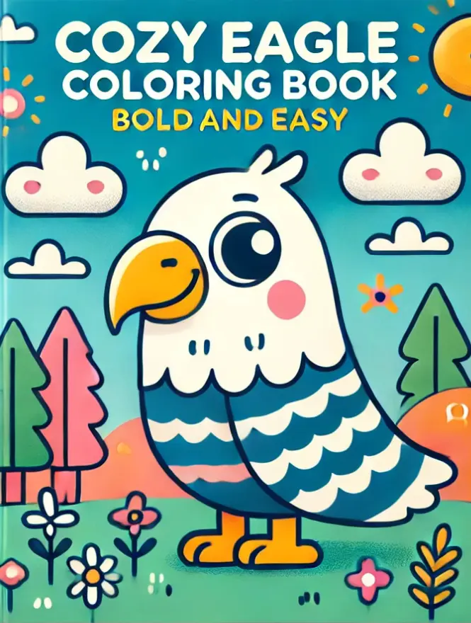 Cozy Eagle Coloring Book