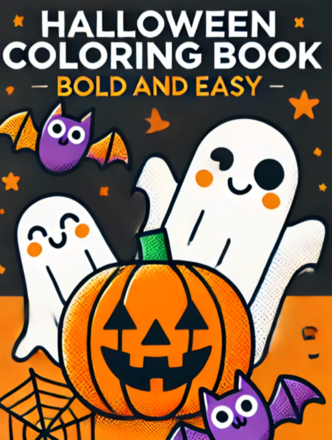 Cozy Halloween Coloring Book